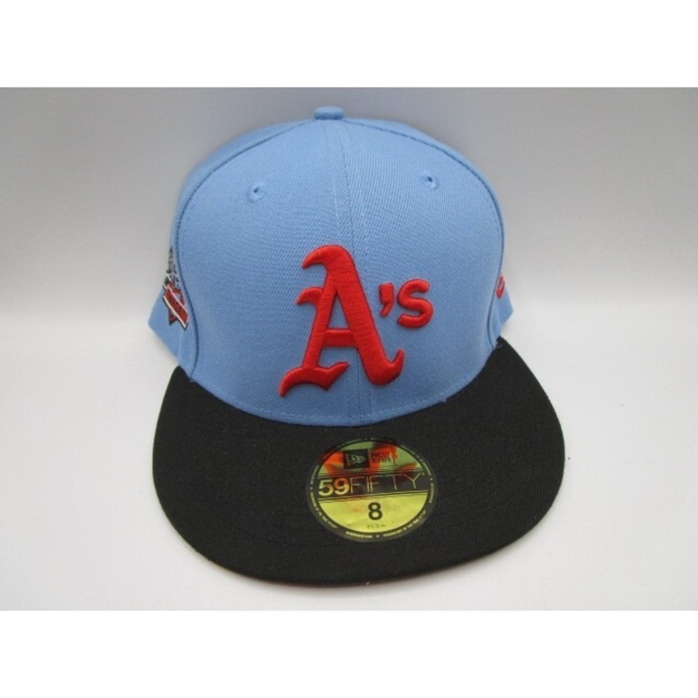 New Era 59Fifty Size 8 Oakland Athletics Big Papa 89 WS Battle Of The Bay Patch